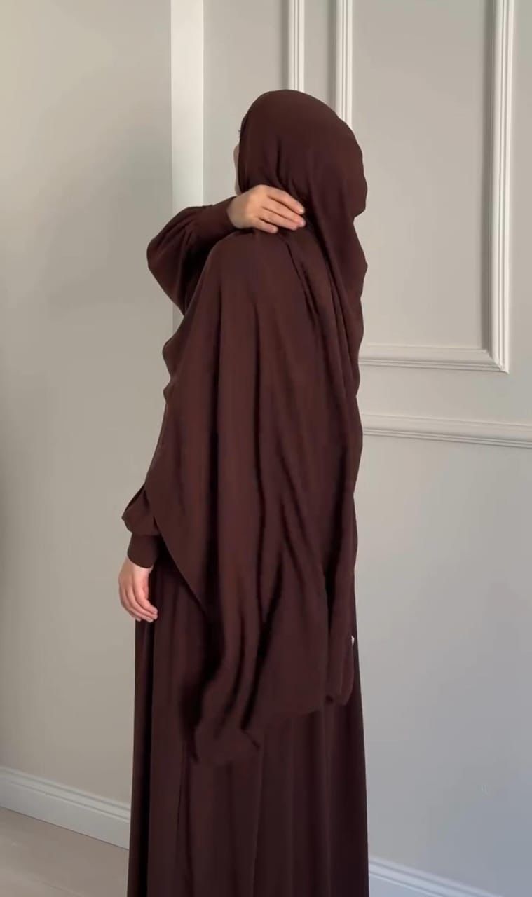Chocolaty Elegant Brown Abaya
With Stoller