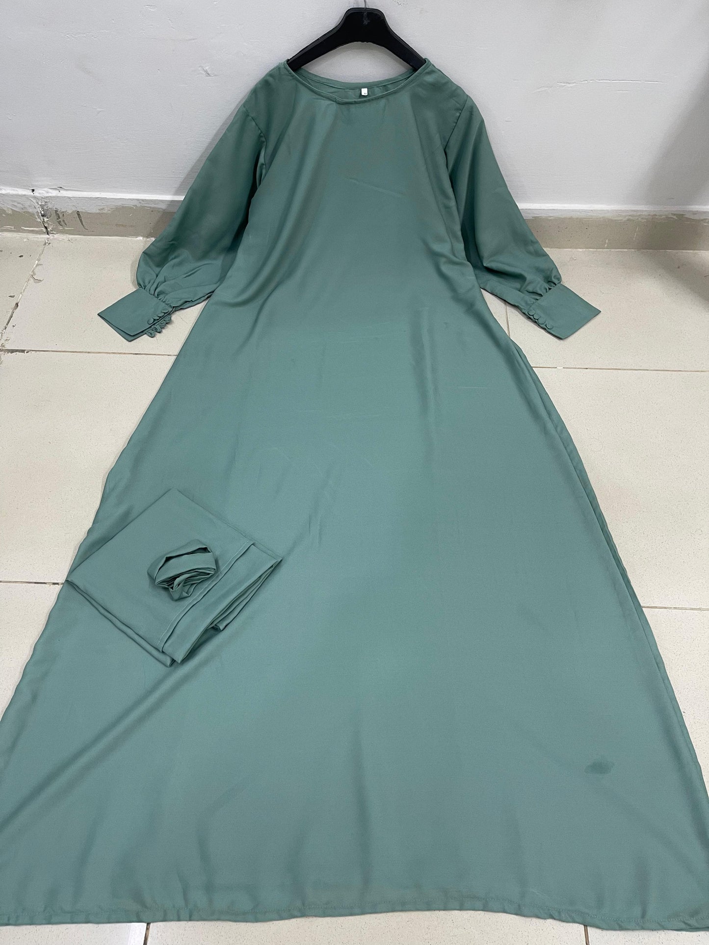 Olive Abaya With Stoller