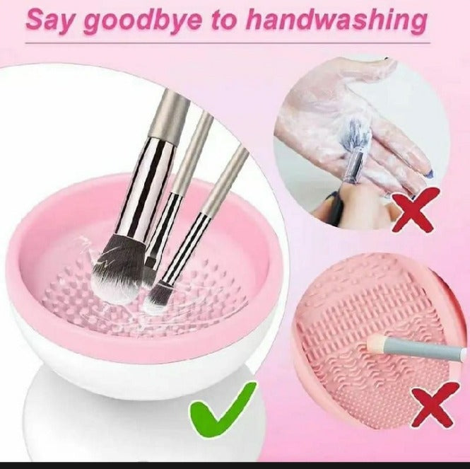 Electric Makeup Brush Cleaner – USB Portable