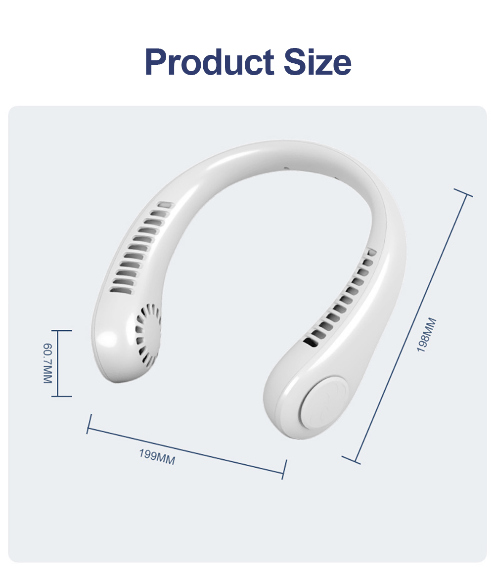 Ultimate Portable Bladeless Neck Fan 2025