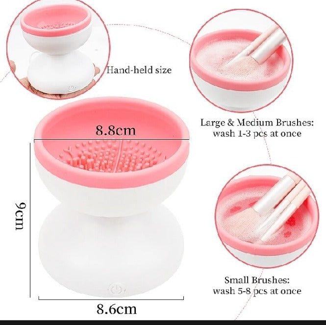 Electric Makeup Brush Cleaner – USB Portable