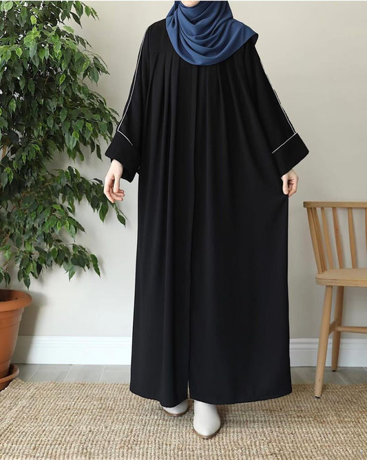 Trending Black Abaya 
With Stoller