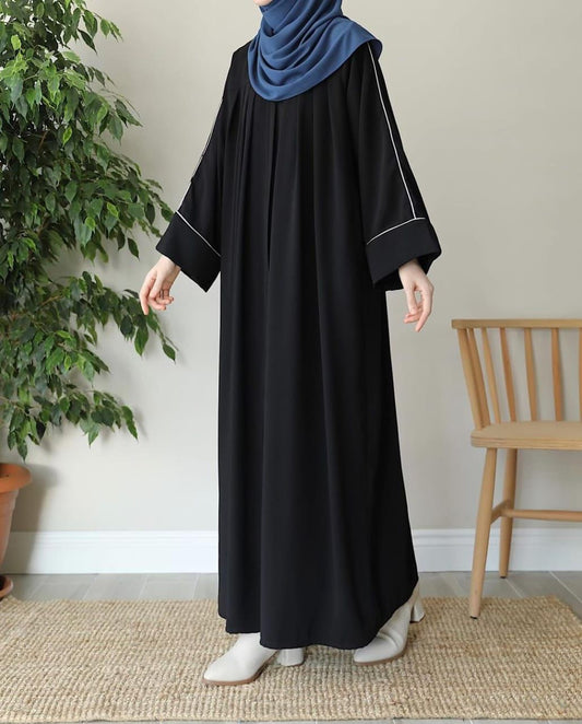 Trending Black Abaya 
With Stoller