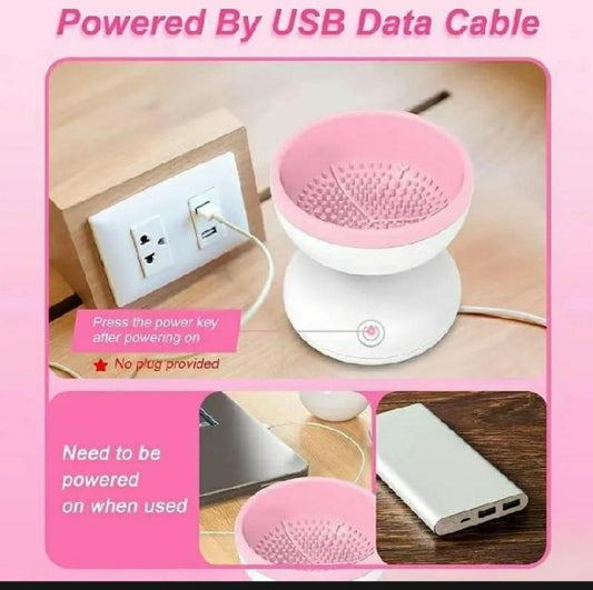 Electric Makeup Brush Cleaner – USB Portable